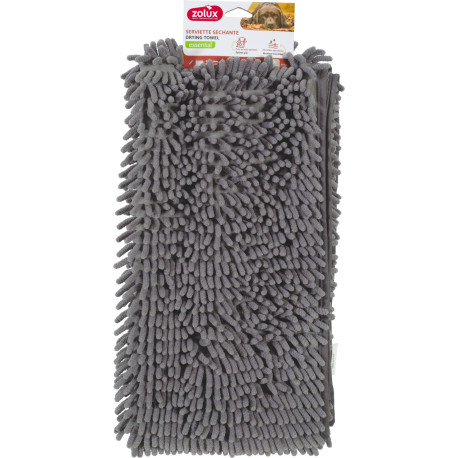 Ručník z mikrovlákna 90cm šedá Zolux