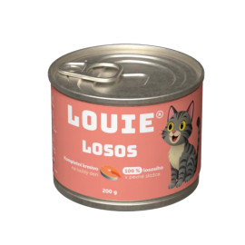 Louie Cat konz. Losos s prebiotiky 200g