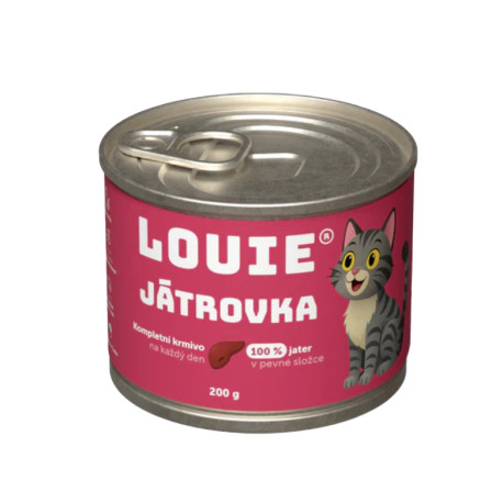 Louie Cat konz. Játrovka s prebiotiky 200g