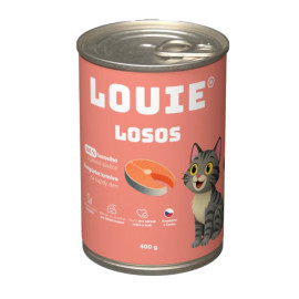 Louie Cat konz. Losos s prebiotiky 400g