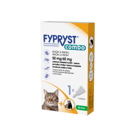 Fypryst combo spot-on 50/60mg kočka a fretka 1 pip