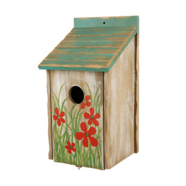 Budka hnízdící pro ptáky na strom 15x28x14cm dřevo TR