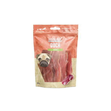 animALL Měkké kachní jerky 250g