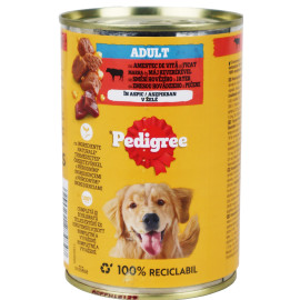 Pedigree konz. Can Adult hovězí v želé 400g