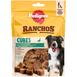 Pedigree poch.Ranchos Cubes kachní 70g
