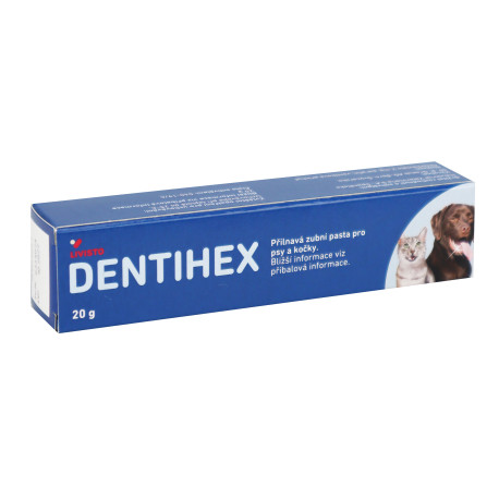 Dentihex 2mg/g pasta pro psy a kočky 20g
