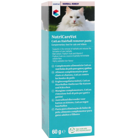 Pasta laxativní CatLax hairball remov. NutriCareVet60g