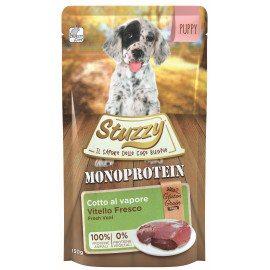 Stuzzy Dog kapsa Monoprotein Puppy Telecí paté 150g
