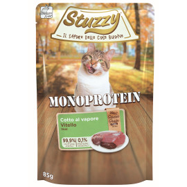 Stuzzy Cat kapsa Monoprotein Telecí paté 85g