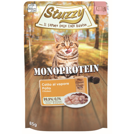 Stuzzy Cat kapsa Monoprotein Kitten Kuřecí paté 85g