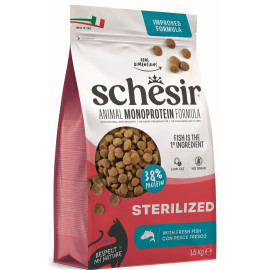 Schesir Cat Animal Monoprotein Sterilized rybí 1,5kg