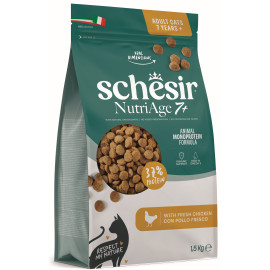 Schesir Cat Animal Monoprotein NutriAge 7+ kuře 1,5kg
