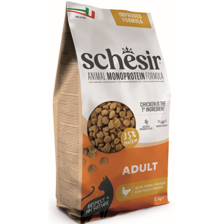 Schesir Cat Animal Monoprotein kuřecí 10kg
