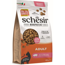 Schesir Cat Animal Monoprotein šunka 400g