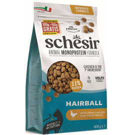 Schesir Cat Animal Monoprotein Hairball kuřecí 400g