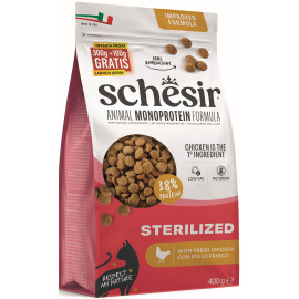 Schesir Cat Animal Monoprotein Sterilized kuřecí 400g