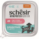 Schesir Dog vanička Monoprotein Puppy Šunka paté 150g