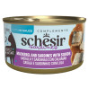 Schesir Cat konz. Makrela,sardinky,kalamáry v omáč.70g