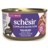 Schesir Cat konz.Compl.Nutrit.Tuňák+hovězí želé 85g