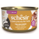 Schesir Cat konz.Compl.Nutrition Tuňák+kuře vývar 85g