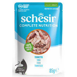Schesir Cat kapsa Compl.Nutrition Tuňák želé 85g