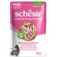 Schesir Cat kaps.Compl.Nutrit.Tuňák+kuře+šunka žel 85g