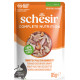 Schesir Cat kaps.Compl.Nutrit.Tuňák+kuře+krev.želé85g