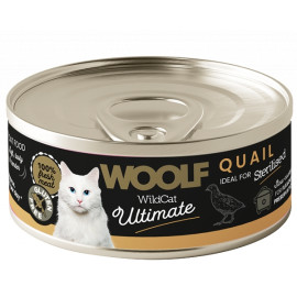 WOOLF Wildcat Ultimate konz Quail pate 85g