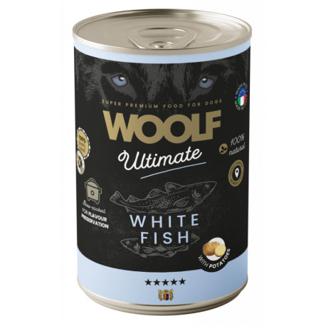WOOLF Ultimate DogFood konz. White Fish 400g