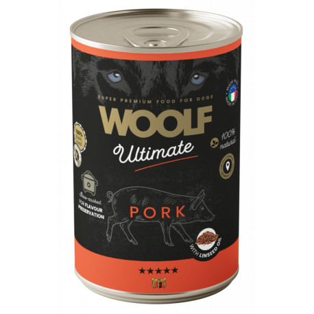 WOOLF Ultimate DogFood konz. Pork 400g