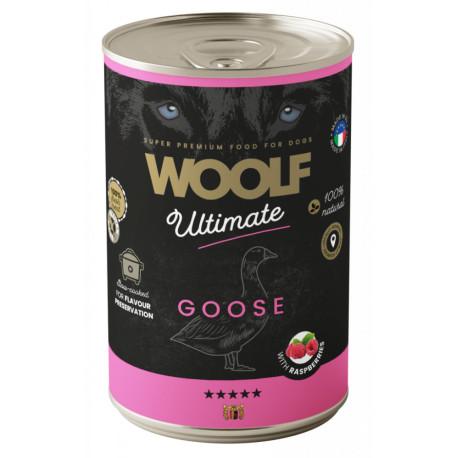 WOOLF Ultimate DogFood konz. Goose  400g