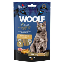 WOOLF WildCat Cream Luxury Quail&Lamb 5x14g