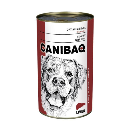 Canibaq dog konz. játrová 1250g