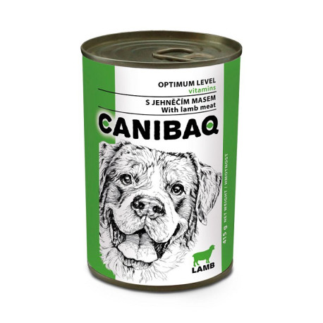 Canibaq dog konz. jehněčí 415g