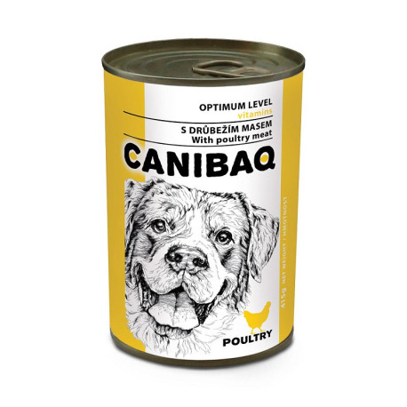 Canibaq dog konz. drůbeží 415g