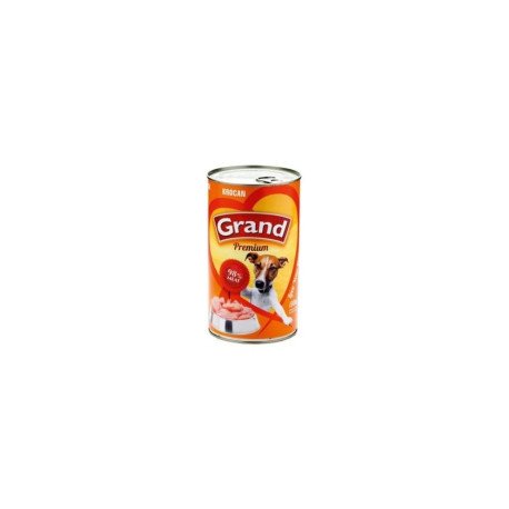 GRAND Dog konz. Premium krocan 1300g