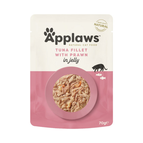 Applaws Cat kapsa Adult Jelly tuňák s krevetami 70g