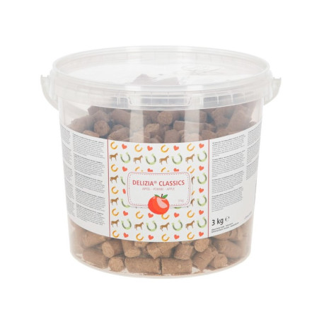 Pochoutka pro koně DELIZIA jablko 3kg kbelík