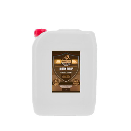Biotin s boswelií sirup pro koně 5l