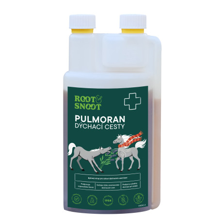 Root&Snoot Pulmoran Dých.cesty pro koně sirup 1l