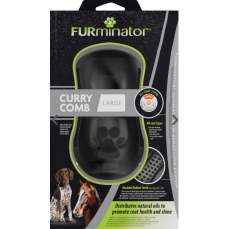 FURminator hřeben Curry Comb Large pro psy a koně