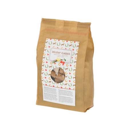 Pochoutka pro koně DELIZIA třešeň-vanilka 1kg