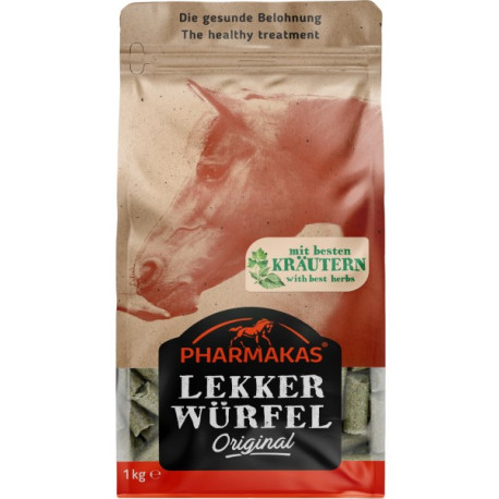 Pochoutka pro koně s bylinkami pro podporu trávení 1kg