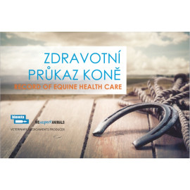 Zdravotní průkaz pro koně Bioveta 1ks
