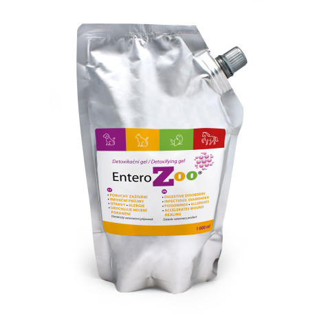 Entero ZOO detoxikační gel 1000ml Doypack