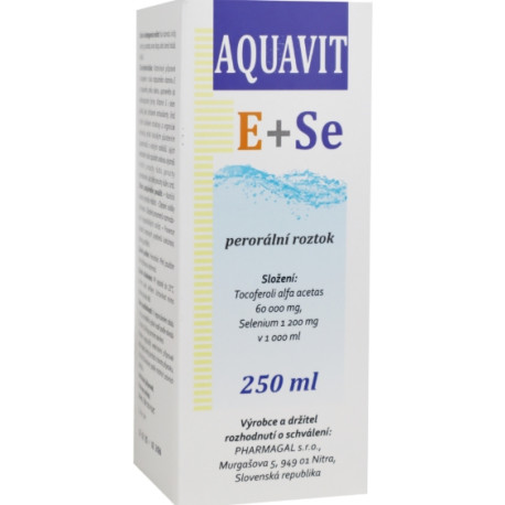 Aquavit E+Se sol 250ml