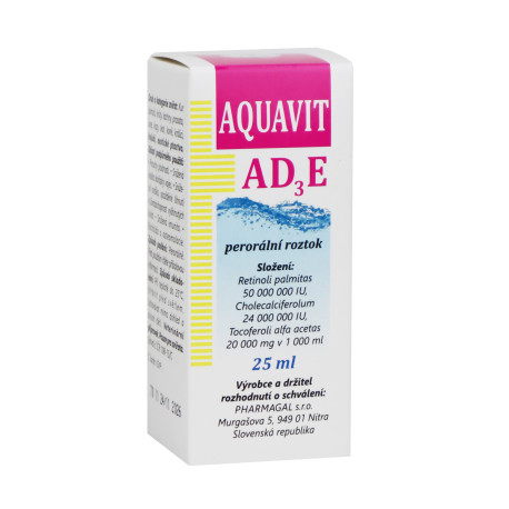 Aquavit AD3E sol 25ml