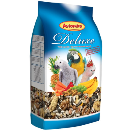 Avicentra Deluxe velký papoušek 1kg