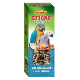 Avicentra tyčinky velký papoušek - ořech+med 2ks