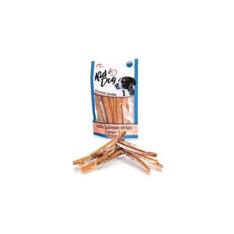 Pochoutka KIDDOG losos v proužku 80g
